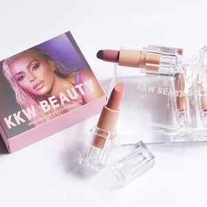 Brand New KKW Beauty Soft Pink Lipstick Collection